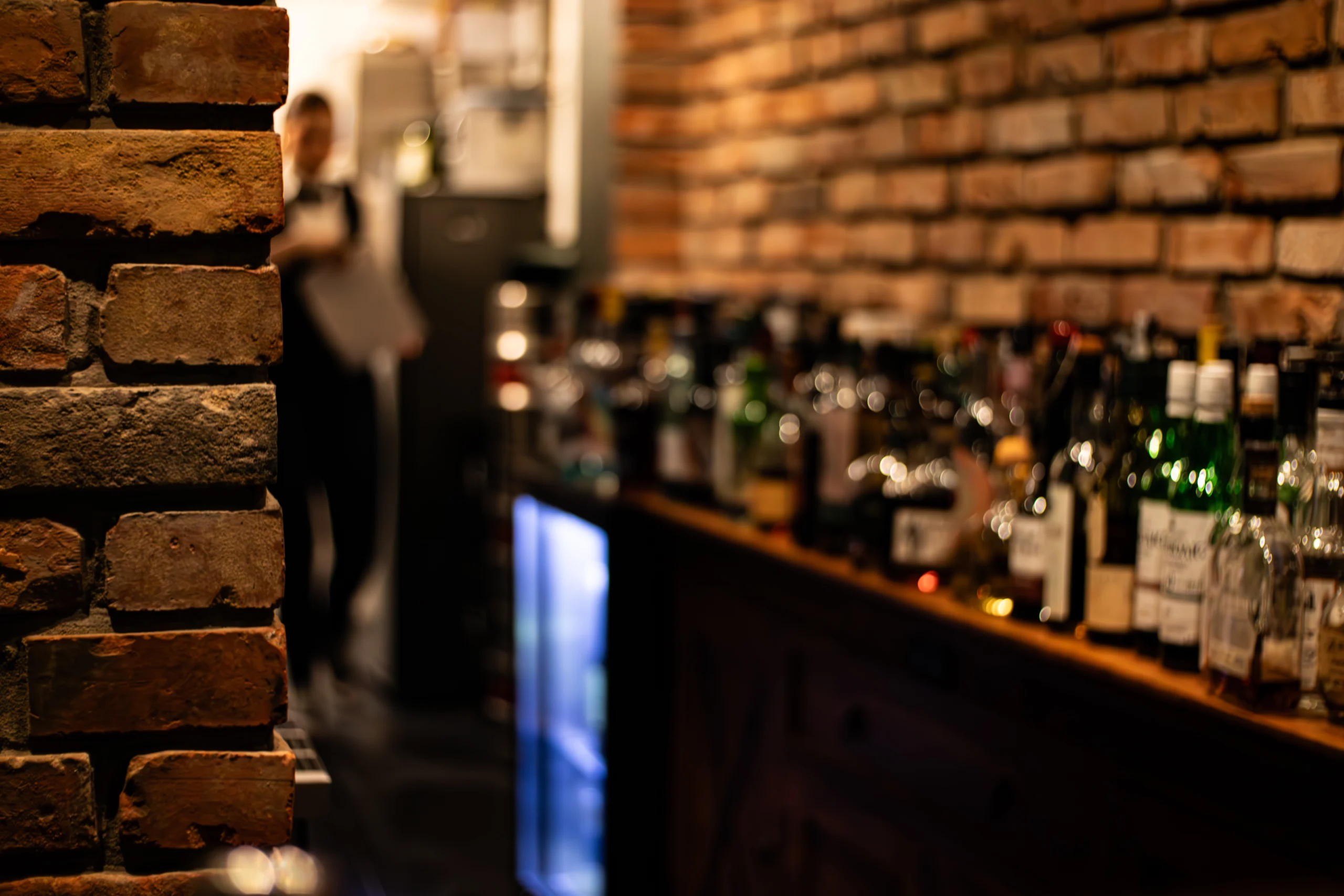 Picture of Brick wall in the Hideaway bar