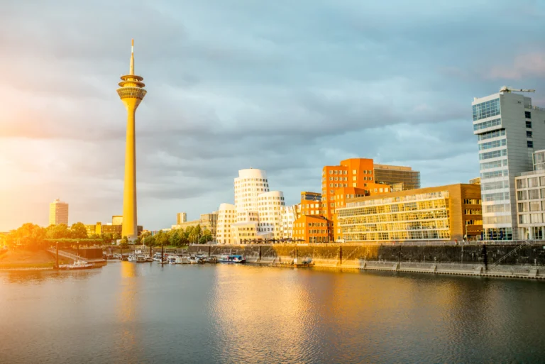 Picture of Dusseldorf city in Germany